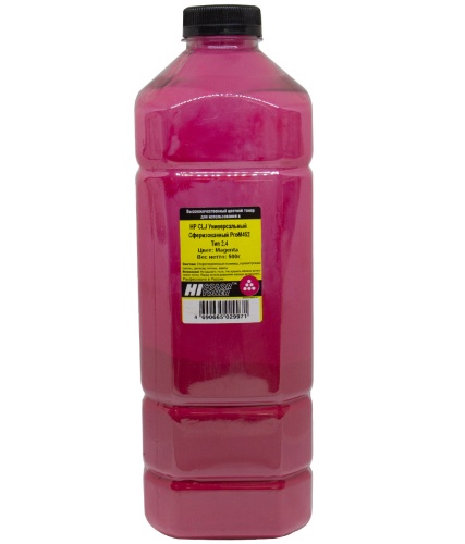 тонер hp clj prom452, сферизованный, тип 2.4, m, 500г, hi-black