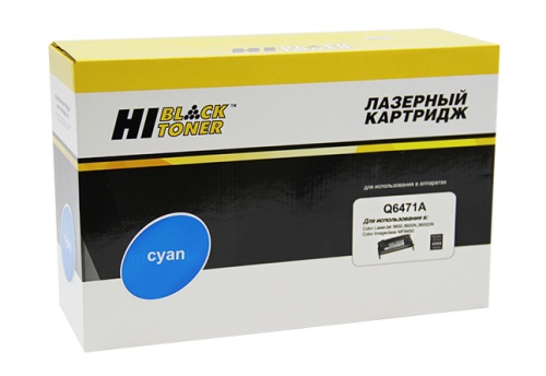 Картридж HP (Q6471A) CLJ 3600, Восстановленный, C, 4K Hi-Black