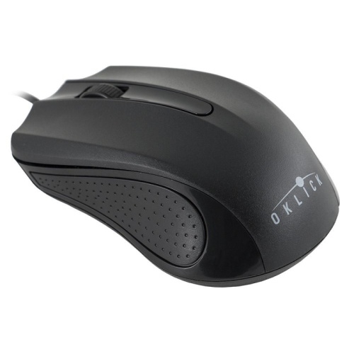 Мышь проводная Oklick 225M черный
