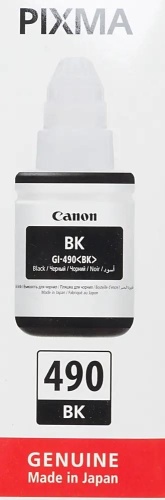 Чернила Canon GI-490BK Black черный для PIXMA G1400/2400/3400 (6000стр)