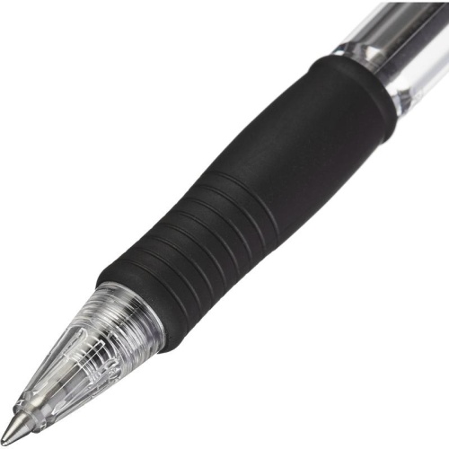 Ручка шариковая автоматическая Pilot BPGP-10R-F черная (толщина линии 0.22 мм)