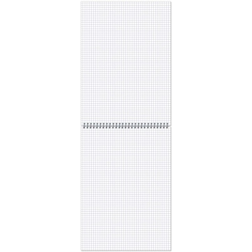 Блокнот Attache Plastic А4 80 листов синий в клетку на спирали (210x294 мм)