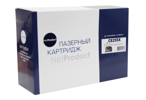 Картридж HP (CE255X) LJ P3015d/P3015dn/P3015x, 12,5K NetProduct Картридж HP (CE255X) LJ P3015d/P3015dn/P3015x, 12,5K NetProduct