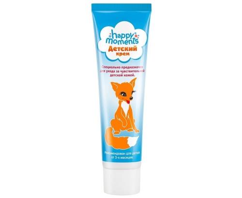 Детский крем для ухода за кожей Happy Moments Лисичка, 45 мл