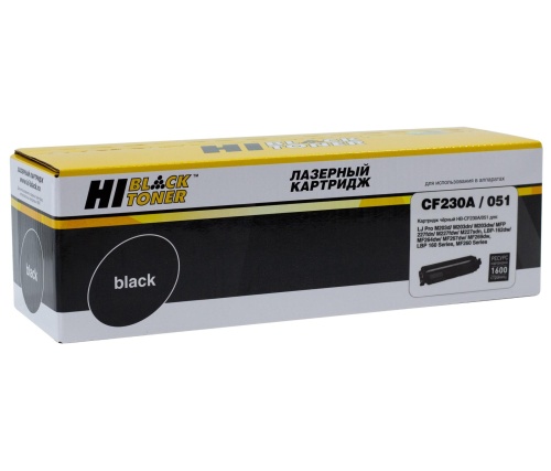 Картридж HP (CF230A/051) LJ Pro M203/MFP M227/LBP162dw/MF 264dw/267dw, 1,6K Hi-Black