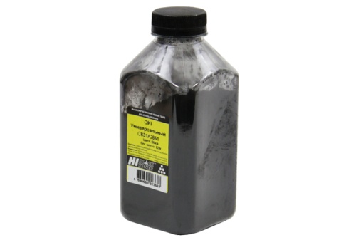 тонер oki с831/c861, bk, 220 г, hi-black