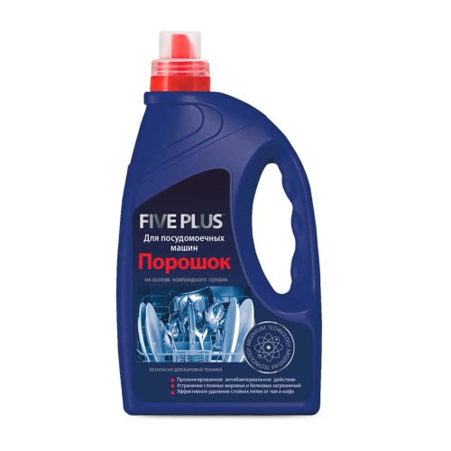 Порошок для посудомоечных машин FIVEPLUS 1250гр Порошок для посудомоечных машин FIVEPLUS 1250гр