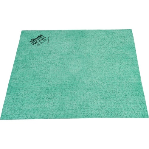 Салфетки хозяйственные Vileda Professional микрофибра 38x35 см 250 г/кв.м зелёные (5 штук в уп) 143593 143593