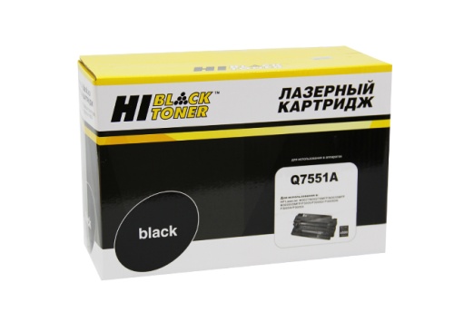 Картридж HP (Q7551A) LJ P3005/M3027MFP/M3035MFP, 6,5K Hi-Black Картридж HP (Q7551A) LJ P3005/M3027MFP/M3035MFP, 6,5K Hi-Black
