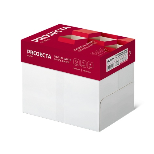 Бумага А4, PROJECTA "Ultra", Марка А, 500л.