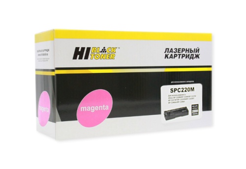 Картридж Ricoh (SPC220M) Aficio SP-C220DN/C221DN/C222SF, M, 2K Hi-Black