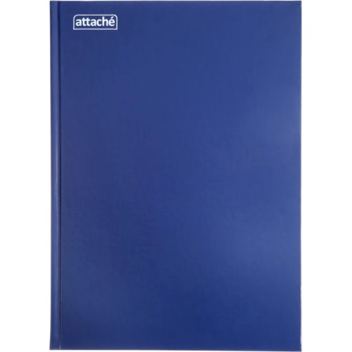 Книга учета 144 листа А4 в клетку на сшивке блок офсет Attache (обложка - бумвинил)