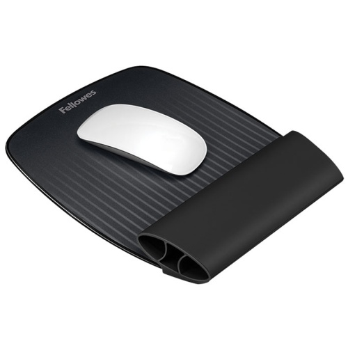 Коврик для мыши Fellowes FS-94729 I-Spire Series, с силиконовой подкладкой, черный