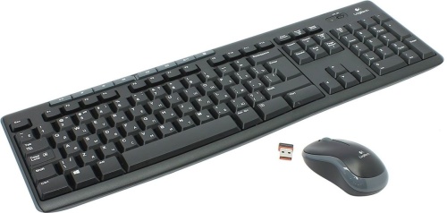 Клавиатура + мышь Logitech MK270, черный 920-004518