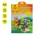 Цветная бумага самоклеящаяся А4, Мульти-Пульти, 12л., 12цв., в папке с европодвесом, "Приключения Ен