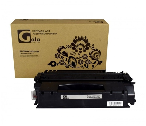 Картридж HP (Q5949X/7553X/715H) 1320/1320N/3390/3392/P2010/P2014/P2015/2015d GalaPrint