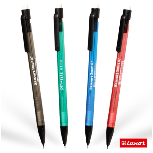 Карандаш механический Luxor "Smart Slim" 0,7мм, с ластиком, 15100/12 Box