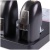 Дырокол мощный KW-trio 150л., черный, с линейкой