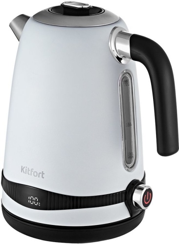 Чайник электрический KitFort KT-6121-2, 2200Вт, белый