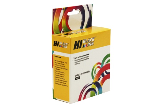 Картридж Hi-Black (HB-C4906AE) для HP Officejet Pro 8000/8500, №940XL, Bk Картридж Hi-Black (HB-C4906AE) для HP Officejet Pro 8000/8500, №940XL, Bk