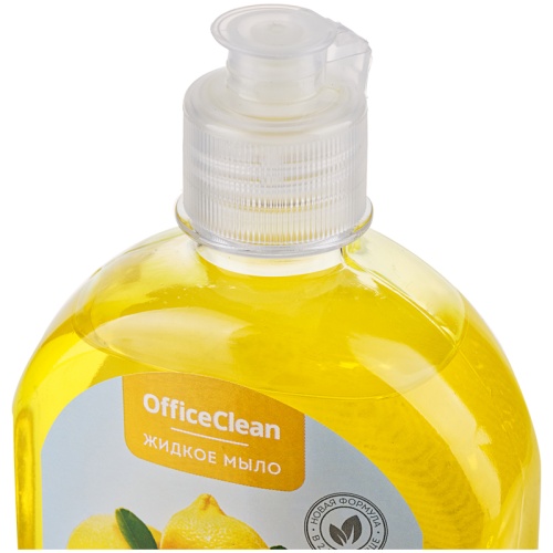 Мыло жидкое OfficeClean "Лимон", 300мл