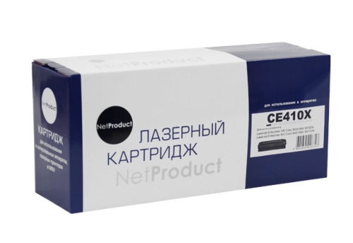 Картридж HP (CE410X) CLJ Pro300 Color M351/M375/Pro400 Color/M451, Bk, 4K NetProduct