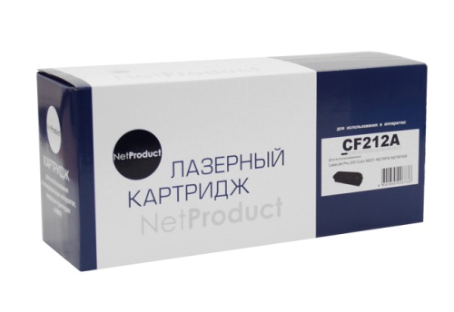 Картридж HP (CF212A) CLJ Pro 200 M251/MFPM276, №131A, Y, 1,8K NetProduct