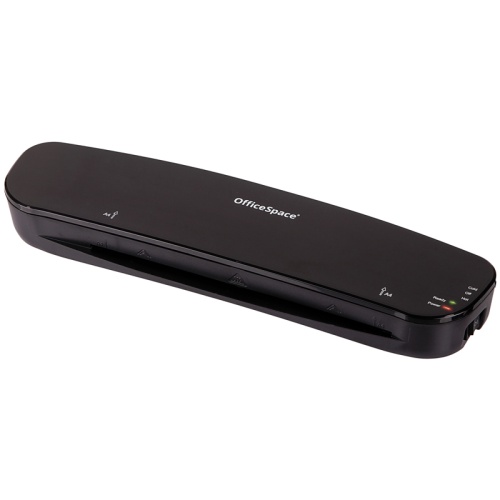 Ламинатор OfficeSpace LM100, А4, 60-125мкм, 2 вала, скорость 25см/мин, холодное ламинирование