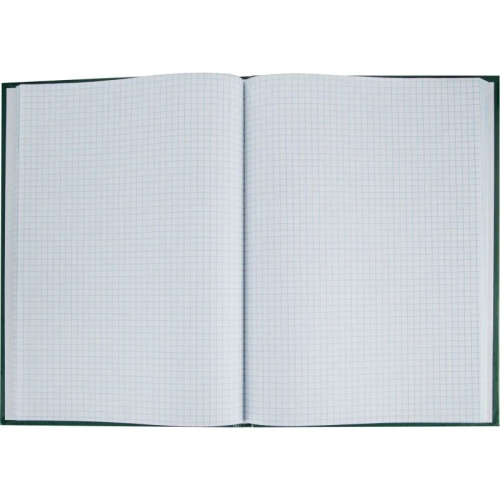 Книга учета Attache 96 листов А4 на сшивке блок офсет зеленая (обложка - бумвинил)