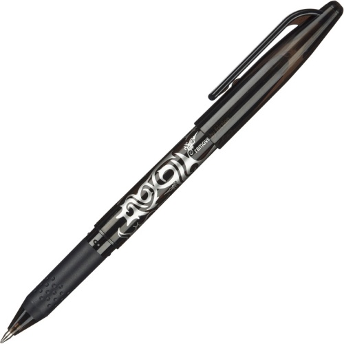 Ручка гелевая со стираемыми чернилами Pilot Frixion черная (толщина линии 0,35 мм)