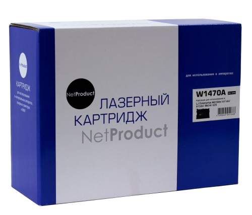 Картридж HP (W1470A) LJ M610dn/611dn/612dn/M634/635, 10,5K, б/ч NetProduct