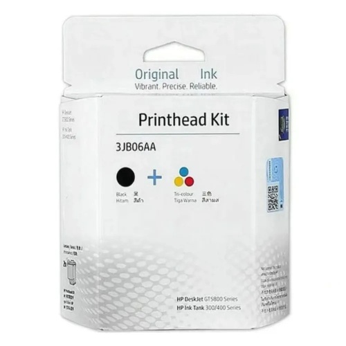 Комплект печатающих головок HP 3JB06AA черный, трехцветный для HP Deskjet GT 5810/5820