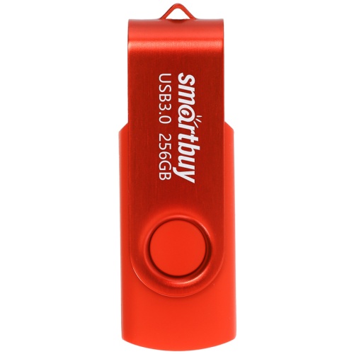 Память USB Flash 256 GB Smartbuy "Twist" USB 3.0 Flash Drive, красный
