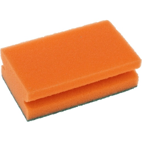Губка для посуды Donna-Bella Профи поролон 14x8.5 см с абразивным слоем Г26 Г26