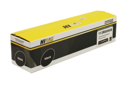 Картридж Xerox (113R00668) Phaser 5500, 30K Hi-Black