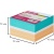 Блок для записей Attache 90x90x50 мм разноцветный проклеенный (плотность 80 г/кв.м)