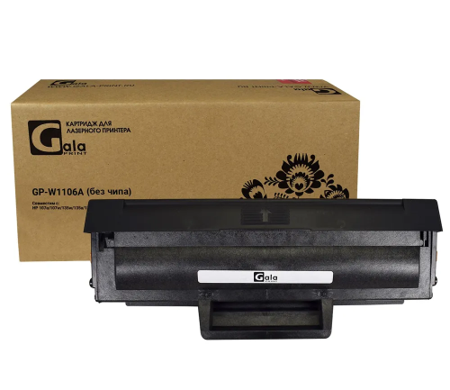 Картридж HP (W1106A) 107a/107r/MFP135a/135r/135w/137, GalaPrint