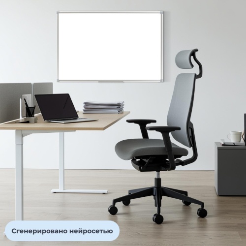Доска магнитно-маркерная Attache Ultra Waterproof 60x90 см односекционная (полочка для маркеров)
