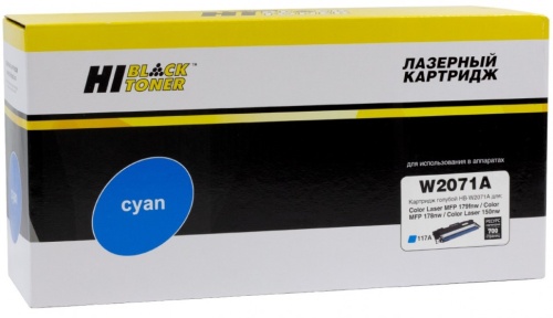 Картридж HP (W2071A) CL 150a/150nw/MFP178nw/179fnw, 117A, C, 0,7K Hi-Black