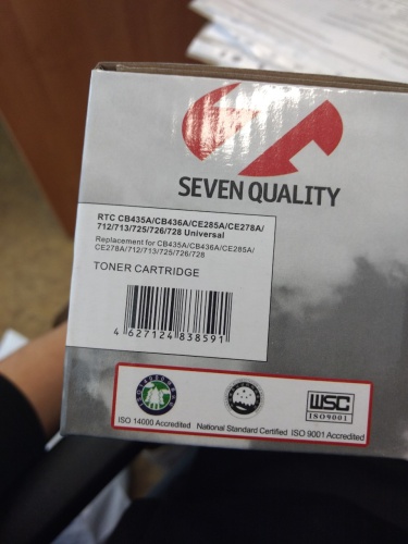 Картридж HP (CB435A/CB436A/CE285A) LJ P1005/P1505/M1120/Canon725, ресурс 2000 страниц, 7Q