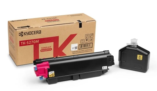 Картридж Kyocera (TK-5270M) P6230cdn/M6230cidn/M6630c, 6К (О) малиновый 1T02TVBNL0