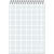 Блокнот Attache Concept А5 50 листов черный в клетку на спирали (146x204 мм)