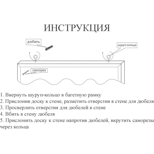 Доска пробковая 100х150 см Attache (Attache Economy) деревянная рама
