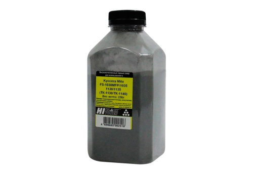 тонер kyocera fs-1030mfp/1035/1130/1135 (tk-1130/tk-1140), bk, 250 г, hi-black
