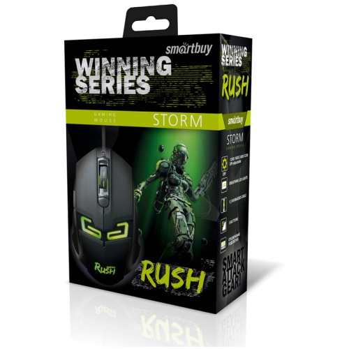Мышь проводная Smartbuy RUSH Storm черный