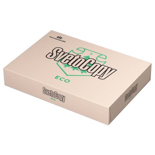 Бумага офисная А4, SvetoCopy "Eco", 80г/м2, 500л., 60%