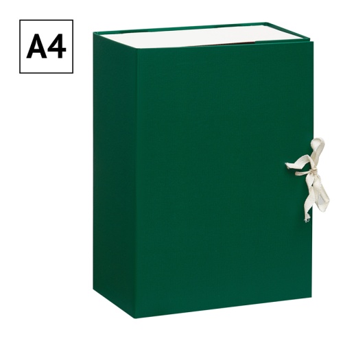 Короб архивный с завязками OfficeSpace разборный, БВ, 120мм,ассорти,клапан микрогофрокартон,до 1000л