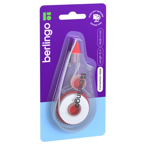 Корректирующая лента Berlingo, 5 мм * 12 м