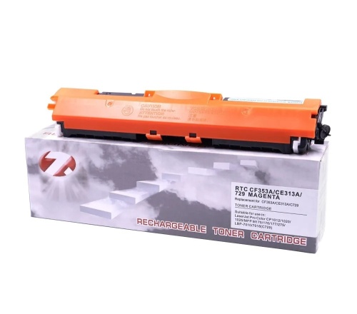 Картридж HP (CF353A, CE313A, C-729) пурпурный 126A LJ Pro CP1025/200MFP/729 (1к) 7Q