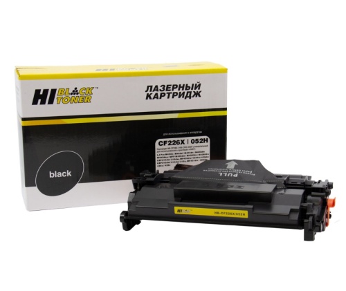 Картридж HP (CF226X/CRG-052H) Pro M402/M426/LBP-212dw/214dw, 9,2K Hi-Black